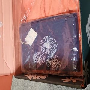New Hibiscus denim colored scarf just arrived